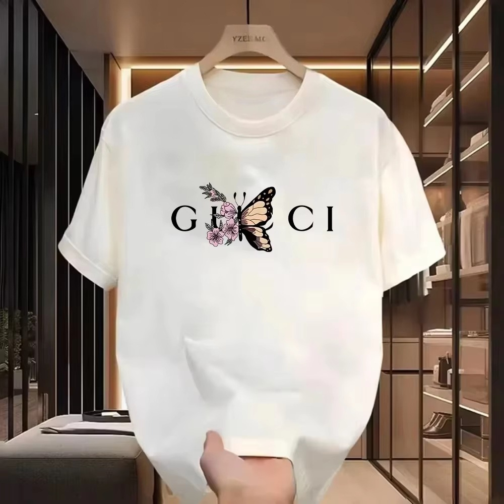 Streetwear Brand With Flowers - تي شيرت صيفي بتصميم كرتوني للزهور