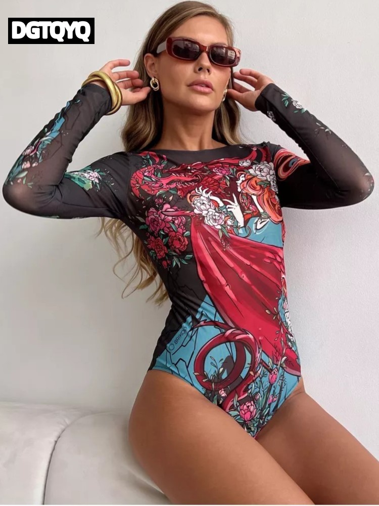 A Bathing Ape Camo - بدلة سباحة نسائية جديدة عالية الخصر