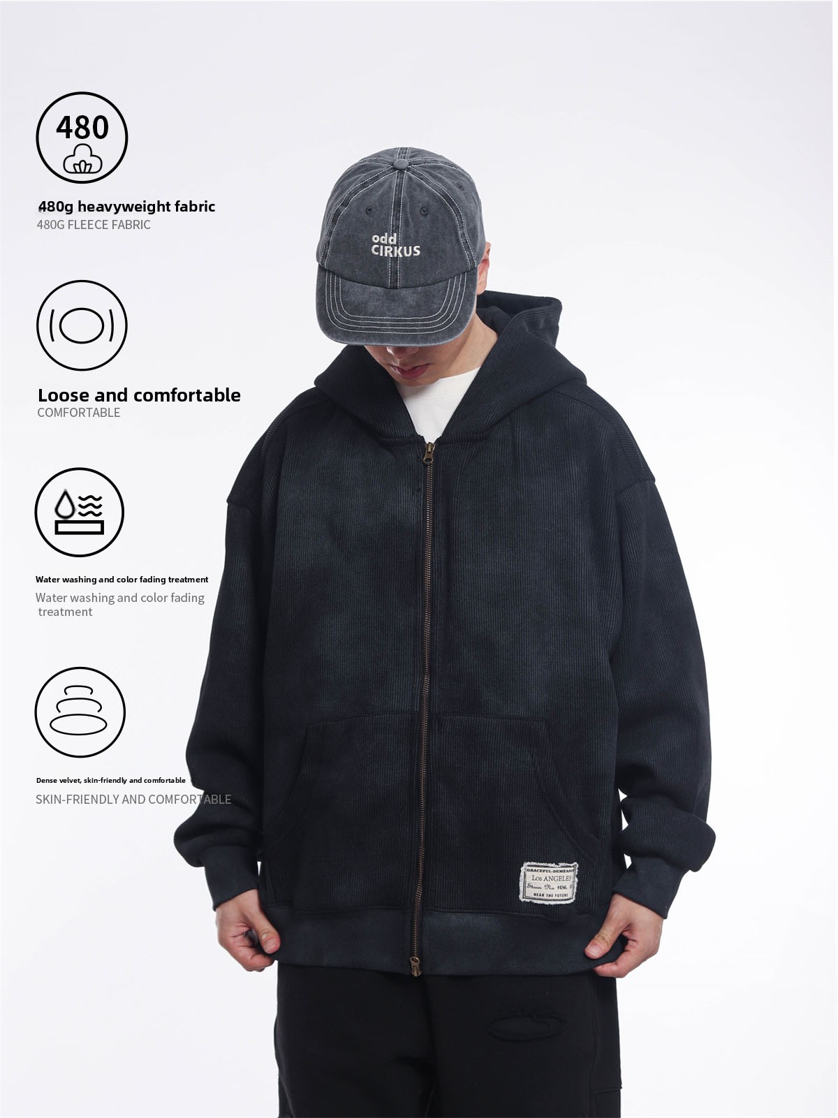 جاكيت رجالي بتصميم ياباني عتيق - مراجعة Streetwear Brand Japanese وسعره