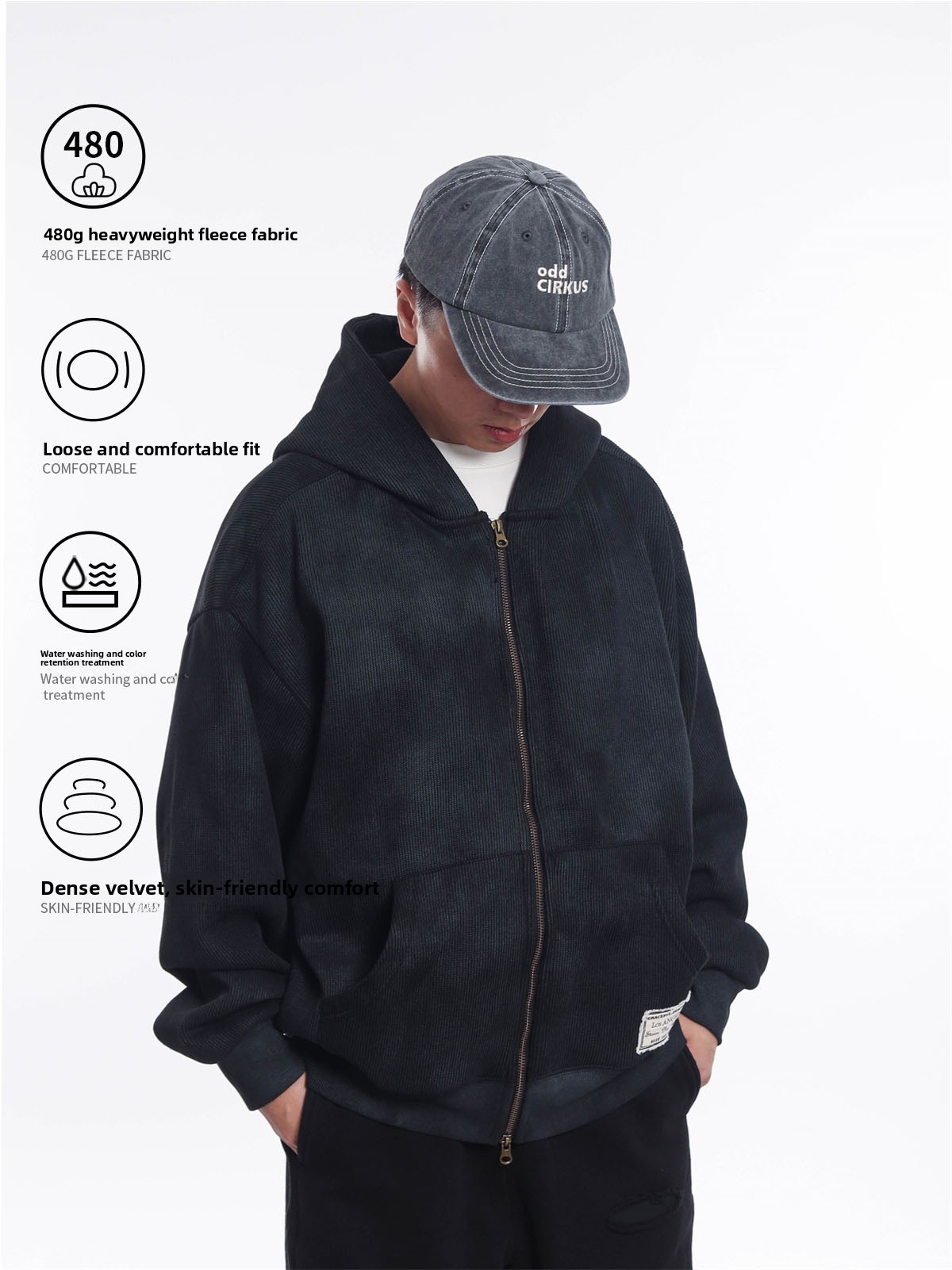 جاكيت رجالي بتصميم ياباني عتيق - مراجعة Streetwear Brand Japanese وسعره