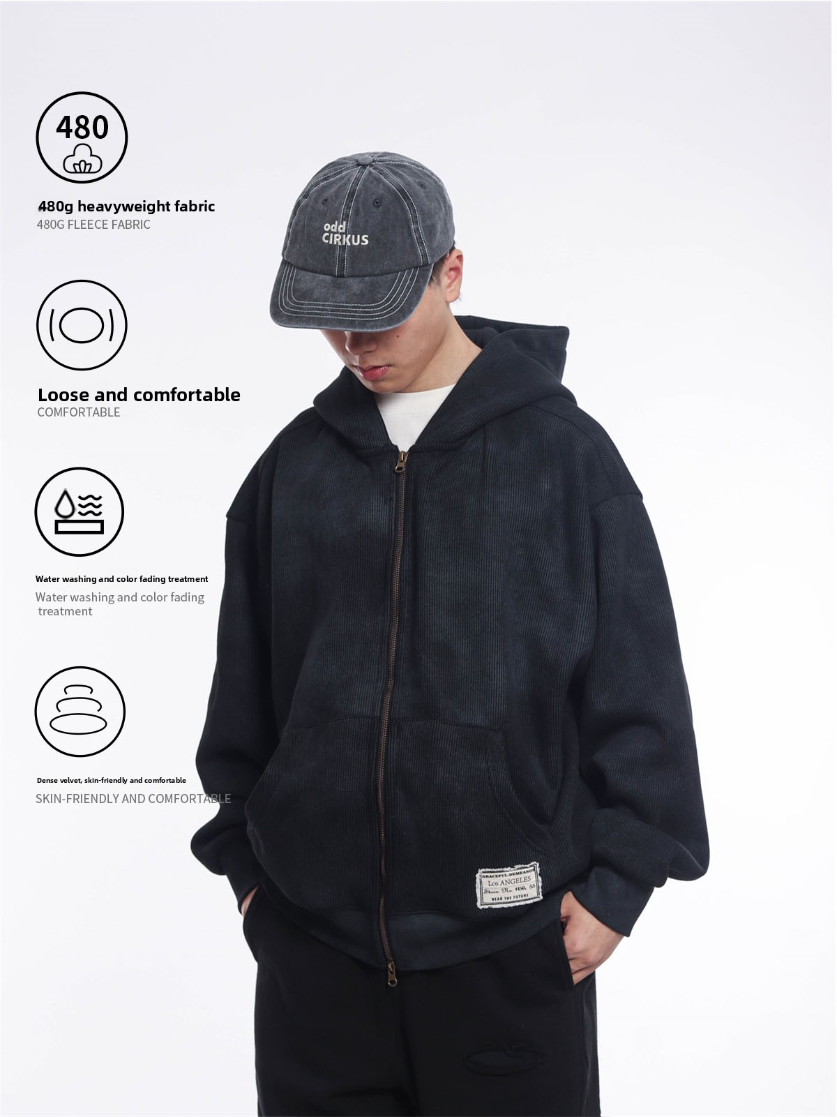 جاكيت رجالي بتصميم ياباني عتيق - مراجعة Streetwear Brand Japanese وسعره