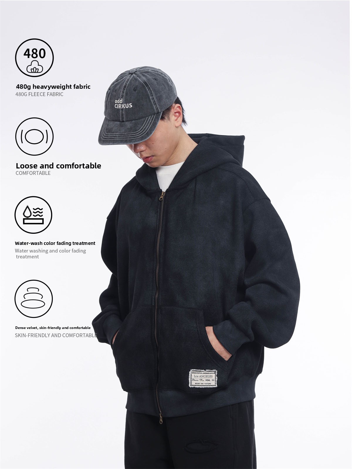 جاكيت رجالي بتصميم ياباني عتيق - مراجعة Streetwear Brand Japanese وسعره