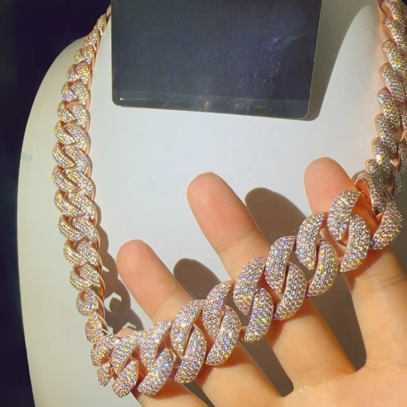 سلسلة كوبية فاخرة للرجال مرصعة - مراجعة Streetwear Brand Jewelry وسعره