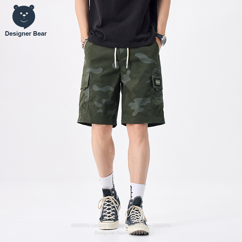 شورتات كارجو رجالية صيفية مموه - مراجعة Streetwear Brand وسعره