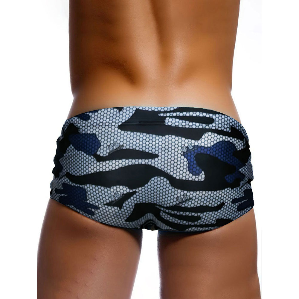 شورت سباحة رجالي مثير بنقشة مم - مراجعة A Bathing Ape Camo وسعره