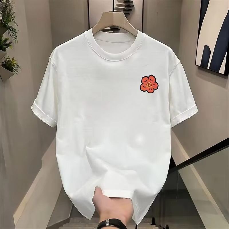 تي شيرت كرتوني بتصميم زهور 202 - مراجعة Streetwear Brand With Flowers وسعره