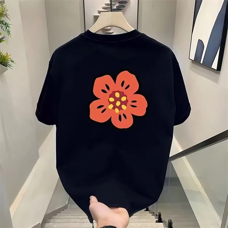 تي شيرت كرتوني بتصميم زهور 202 - مراجعة Streetwear Brand With Flowers وسعره