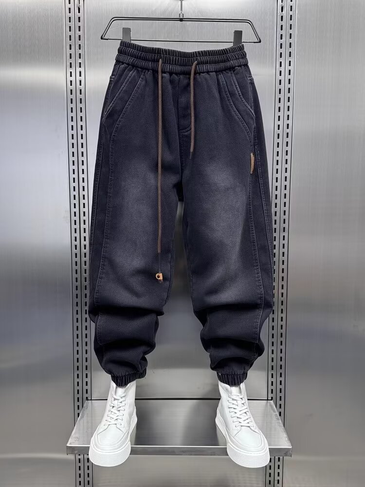 جينز حريم أسود للرجال ، بنطلون - مراجعة Streetwear Brand Japanese وسعره