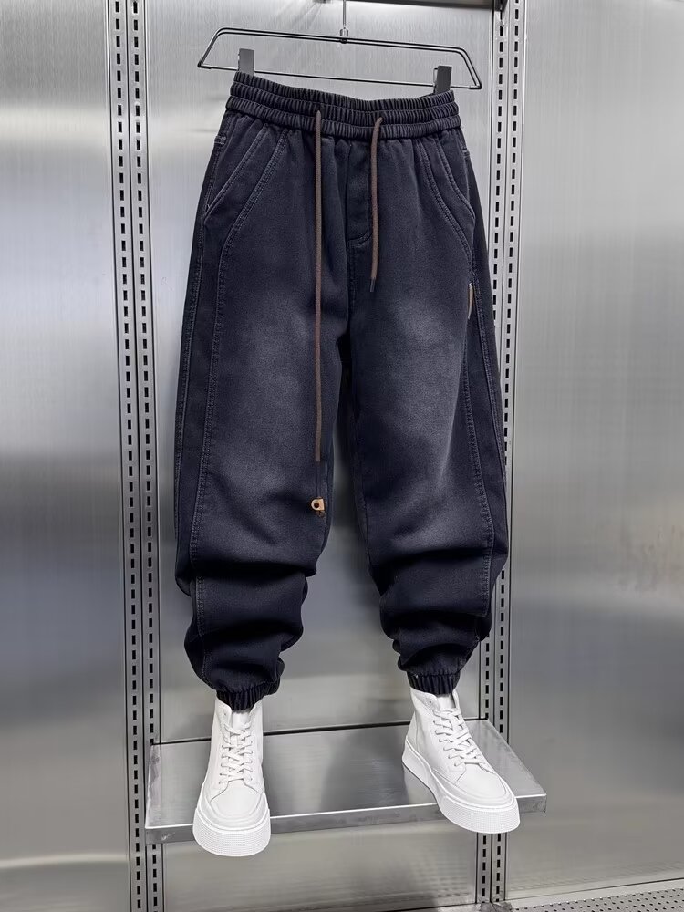 جينز حريم أسود للرجال ، بنطلون - مراجعة Streetwear Brand Japanese وسعره