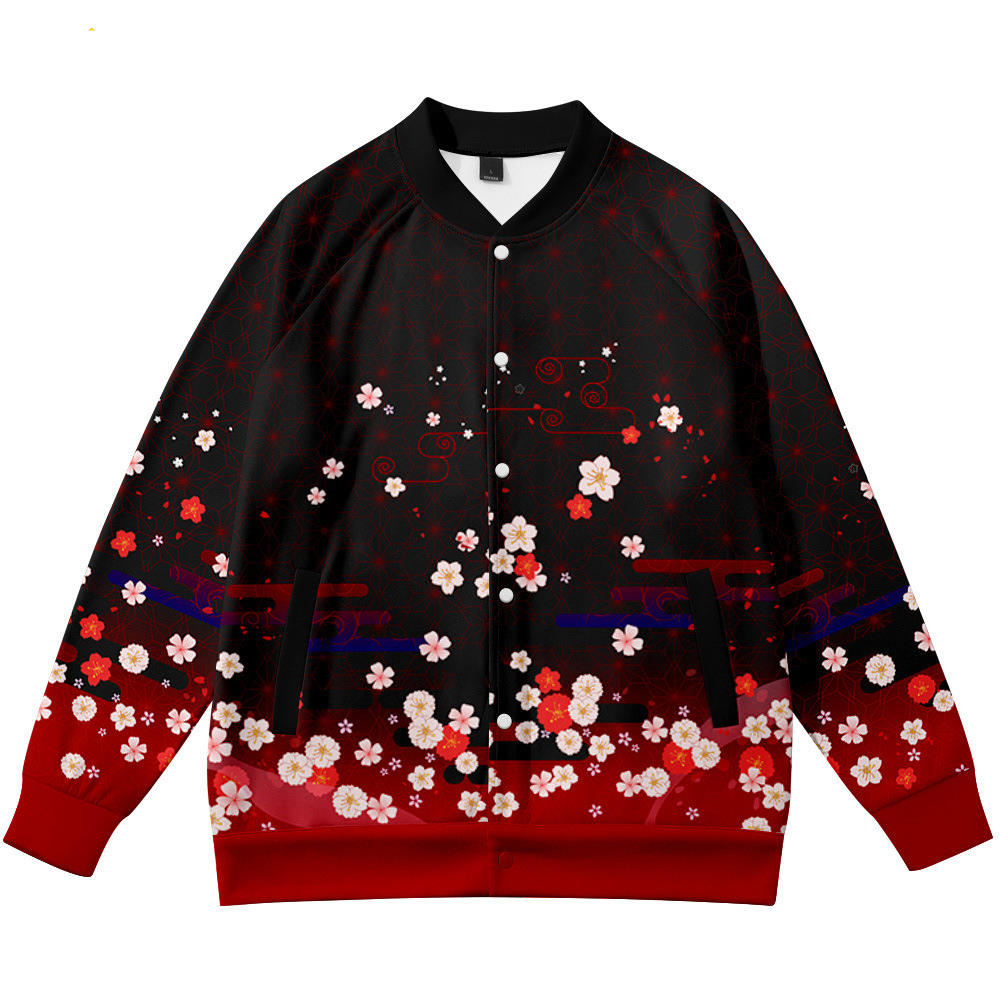 معاطف أنيمي زهرة الثعلب ثلاثية - مراجعة Streetwear Brand With Flowers وسعره