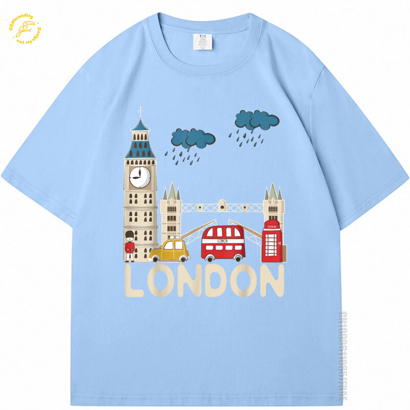 ممطر لندن التي شيرت لطيف تذكار - مراجعة Streetwear Brand Sale وسعره