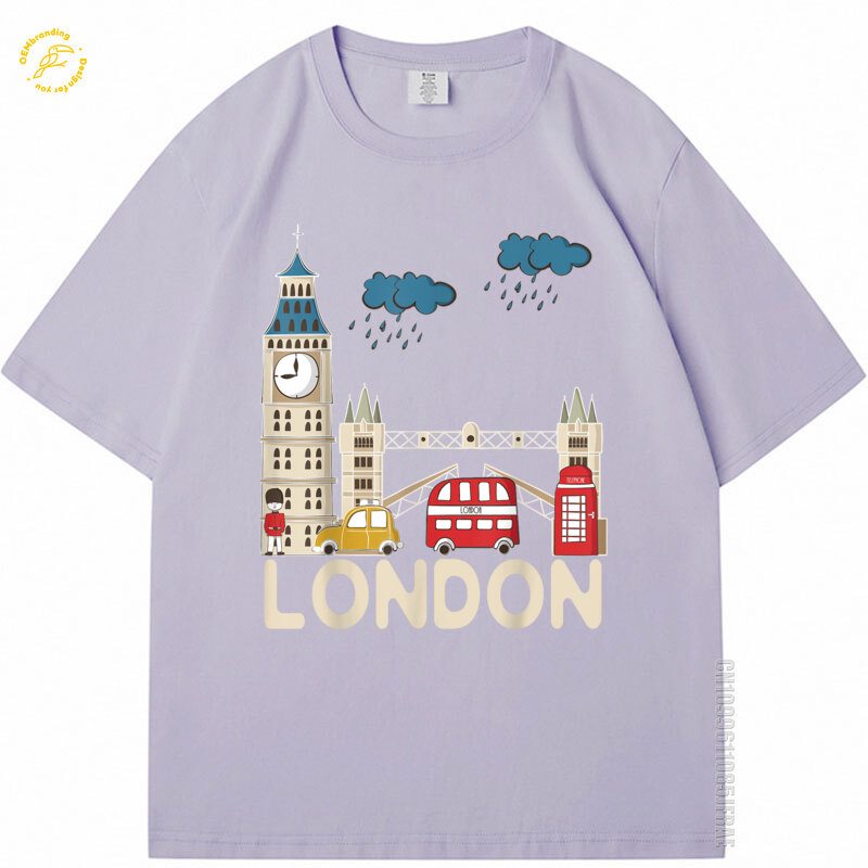 ممطر لندن التي شيرت لطيف تذكار - مراجعة Streetwear Brand Sale وسعره