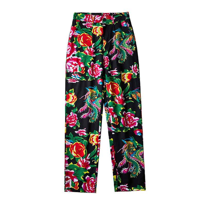 بنطال رياضي رجالي على الطراز ا - مراجعة Streetwear Brand With Flowers وسعره