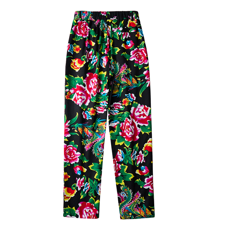 بنطال رياضي رجالي على الطراز ا - مراجعة Streetwear Brand With Flowers وسعره