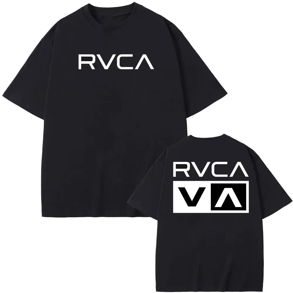تي شيرت أسود من RVCA، قميص صيف - مراجعة Streetwear Brand Tees وسعره